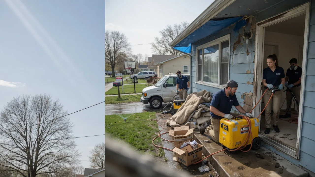 Basement Flood Cleanup in Cordell, OK near me